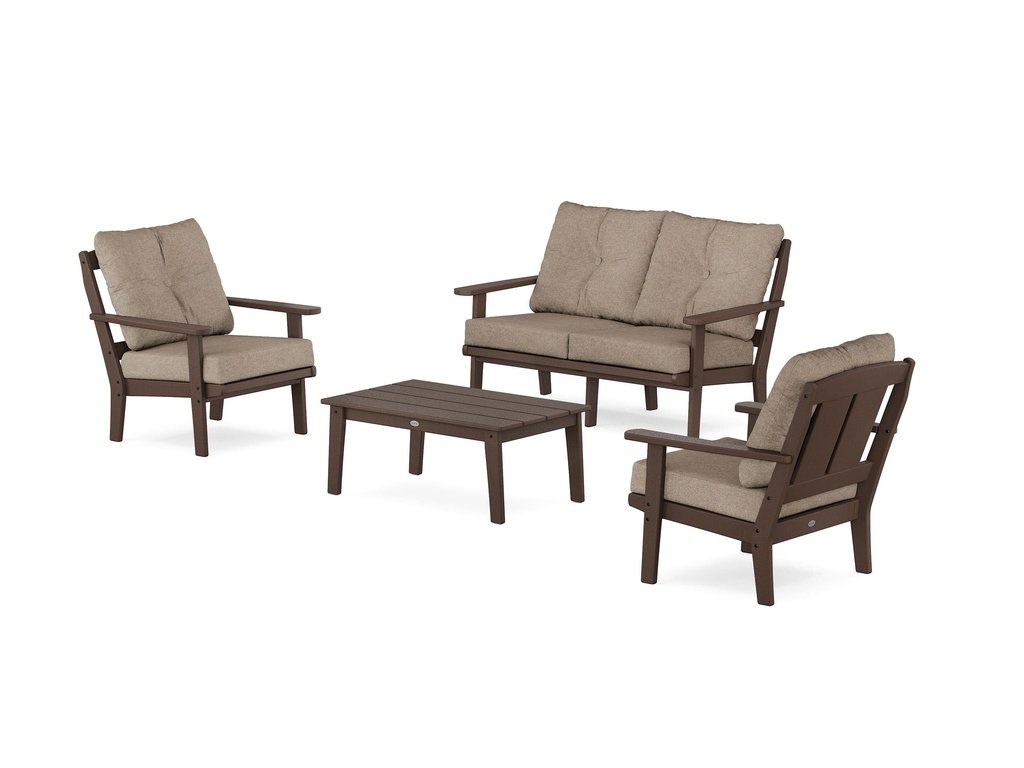 Mission 4-Piece Deep Seating Set with Loveseat Photo