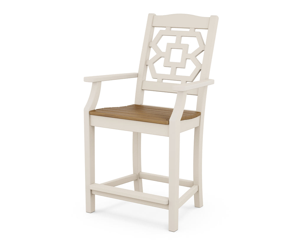 Chinoiserie Counter Arm Chair | Select Accents Retreat Home Furniture