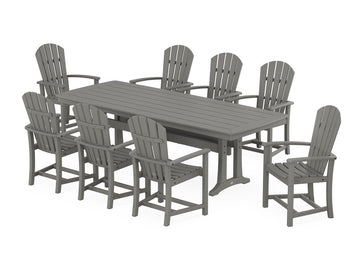 Palm Coast 9-Piece Dining Set with Trestle Legs Photo