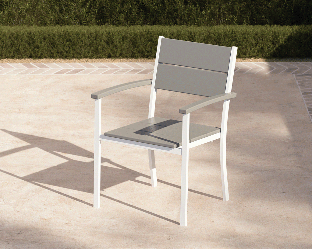 Main Street Stacking Dining Arm Chair Retreat Home Furniture