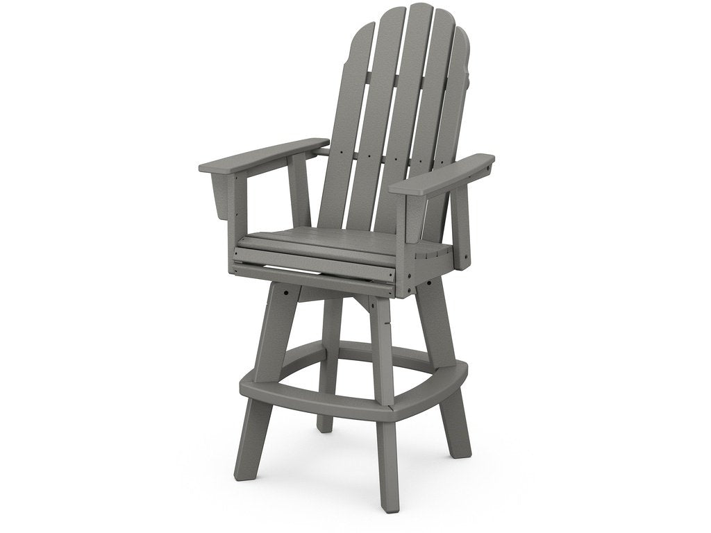 Vineyard Curveback Adirondack Swivel Bar Chair Photo