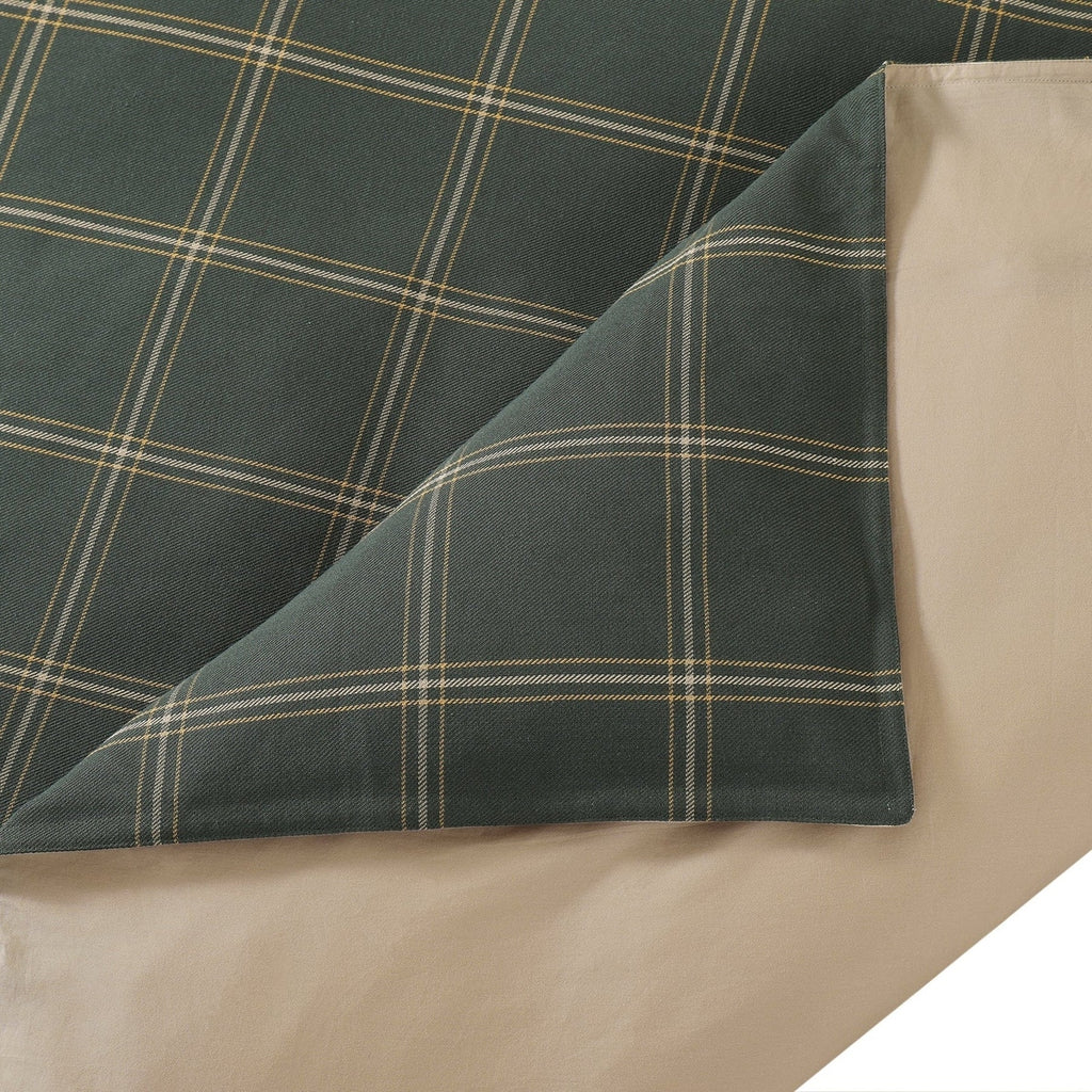 Windowpane Plaid Duvet Retreat Home Furniture