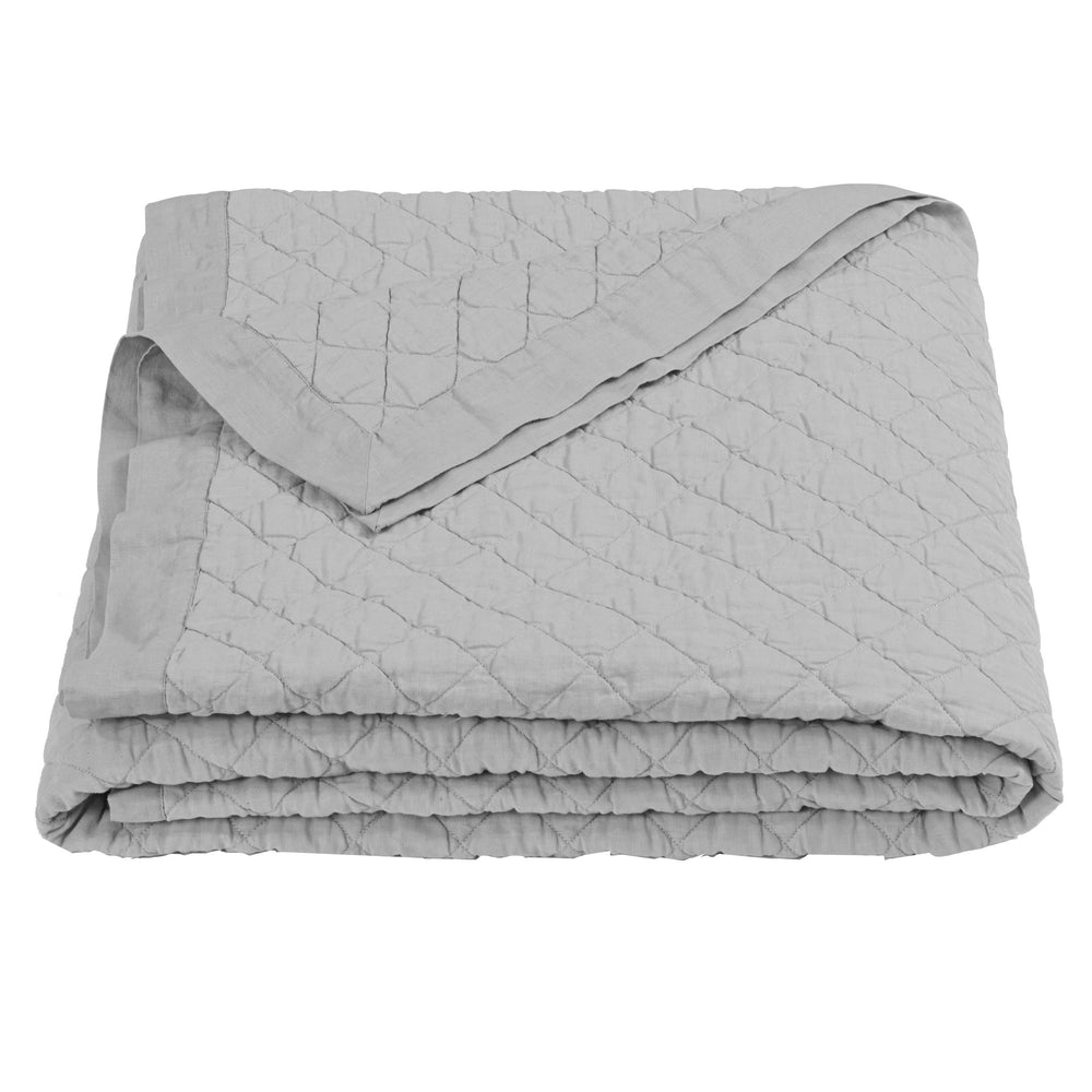Linen Cotton Diamond Quilt Retreat Home Furniture