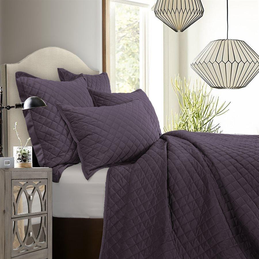 Velvet Diamond Quilt Retreat Home Furniture