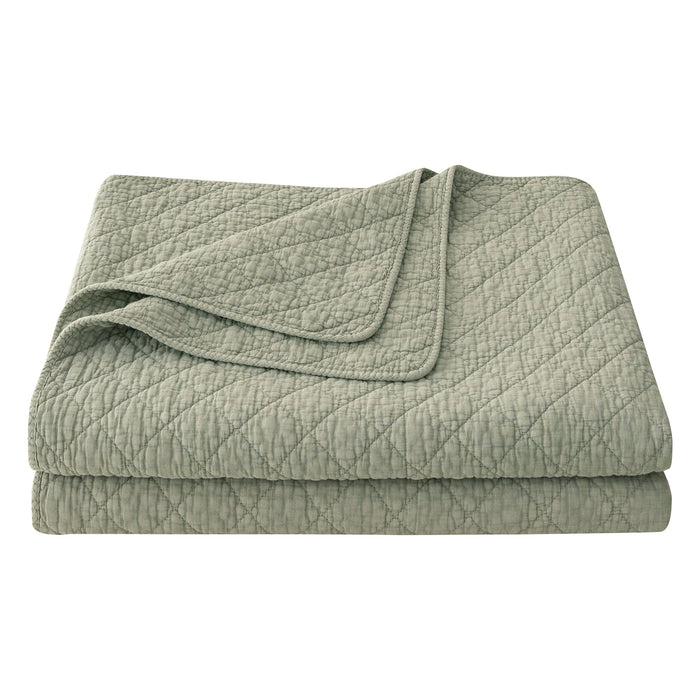 Stonewashed Cotton Gauze Quilt Retreat Home Furniture