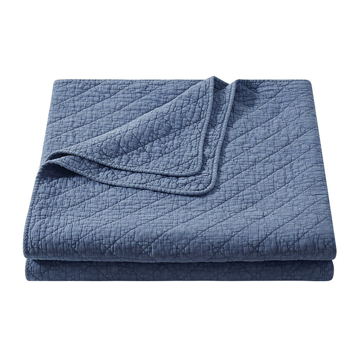 Stonewashed Cotton Gauze Quilt Retreat Home Furniture