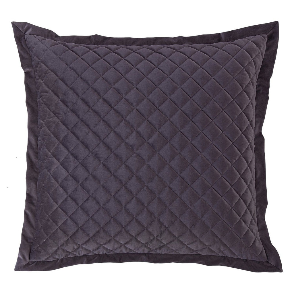 Velvet Diamond Quilted Euro Sham Retreat Home Furniture