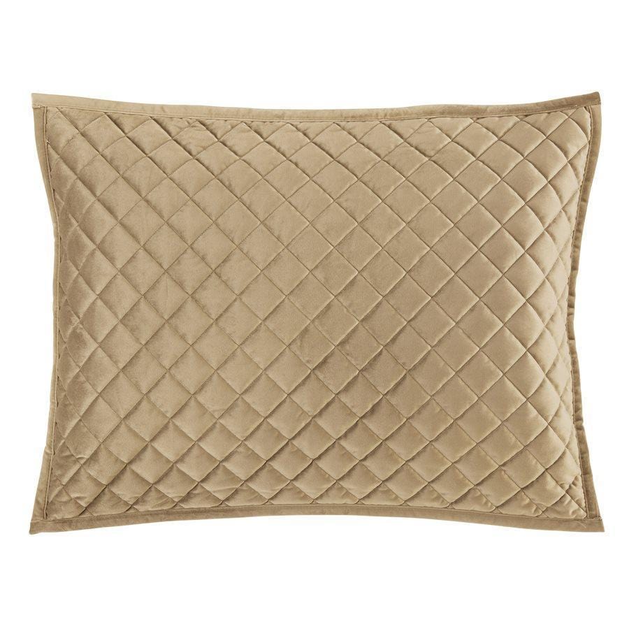 Velvet Quilted Pillow Sham Set Retreat Home Furniture