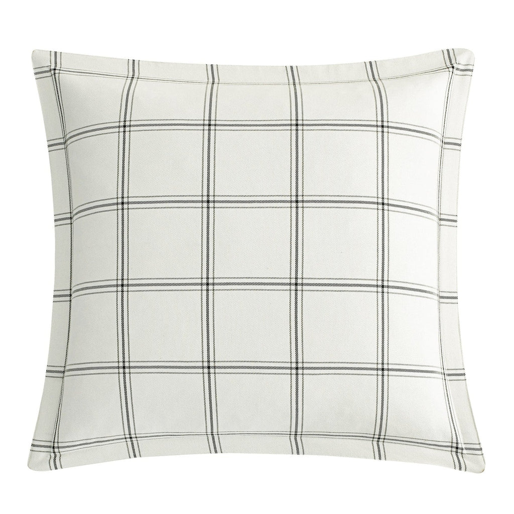 Windowpane Plaid Euro Sham Retreat Home Furniture
