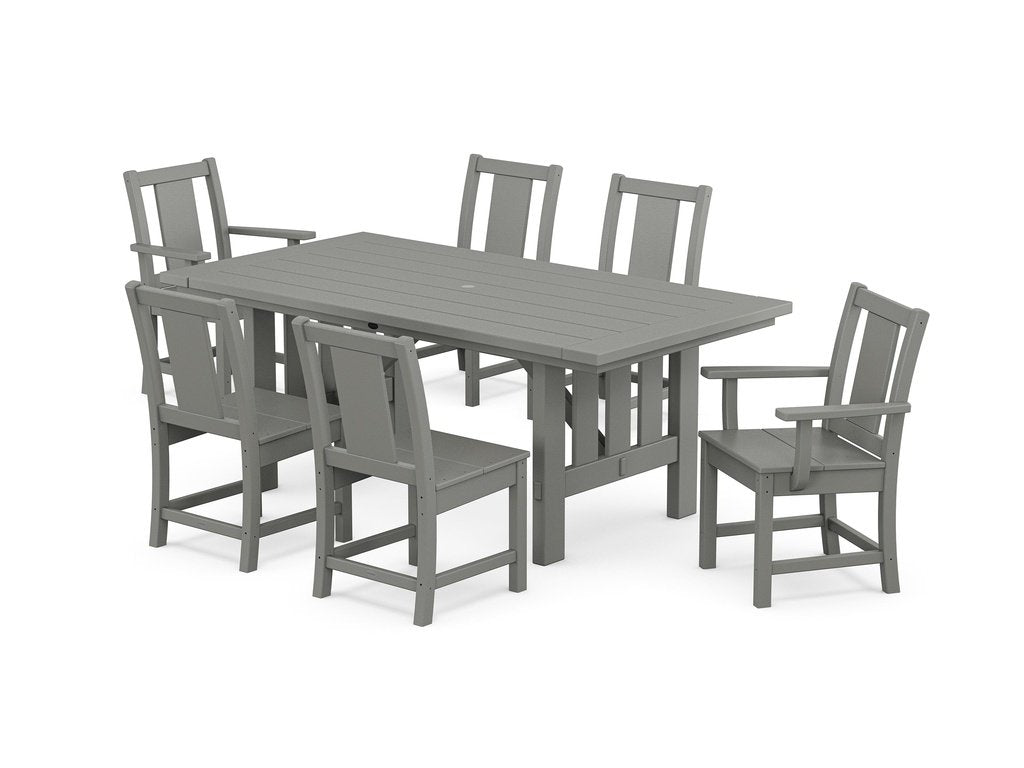 Prairie 7-Piece Dining Set with Mission Table Photo