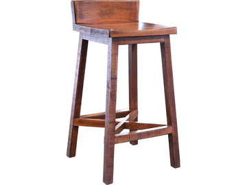 30" Wooden Bar Stool - Retreat Home Furniture