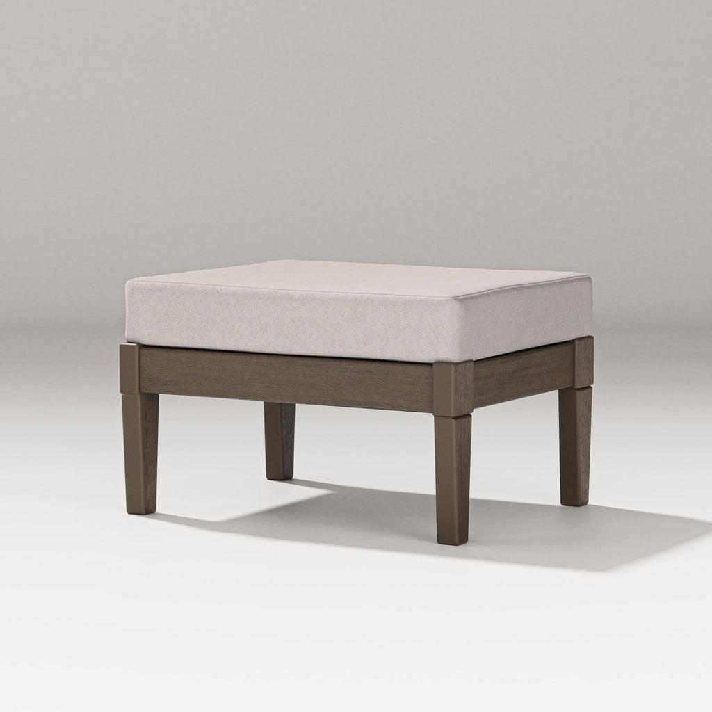 Estate Lounge Ottoman | Natural Finish Retreat Home Furniture