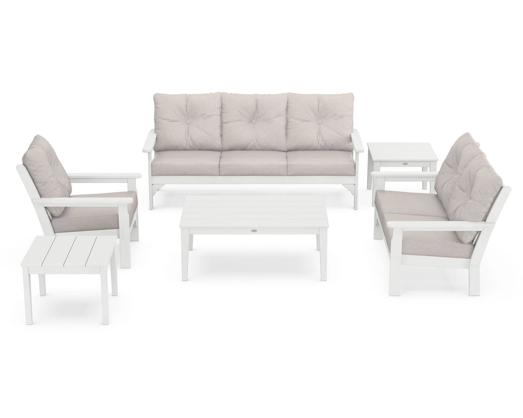 Vineyard 6-Piece Deep Seating Set Retreat Home Furniture