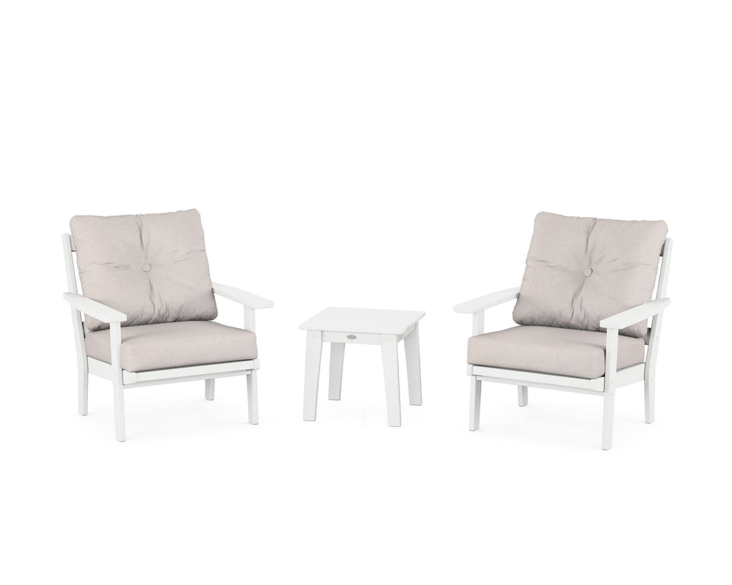 Oxford 3-Piece Deep Seating Set Retreat Home Furniture