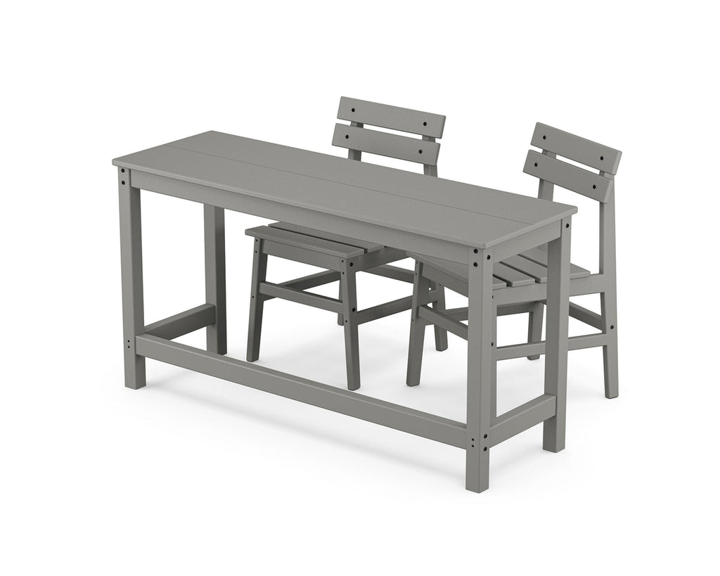 Modern Studio Plaza Chair 3-Piece Balcony Set Retreat Home Furniture