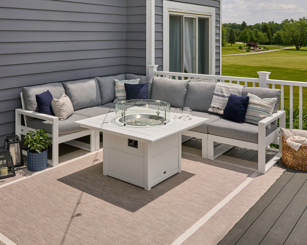 EDGE 6-Piece Modular Deep Seating Set Retreat Home Furniture