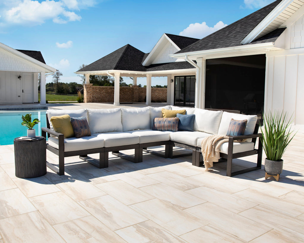 EDGE 6-Piece Modular Deep Seating Set Retreat Home Furniture