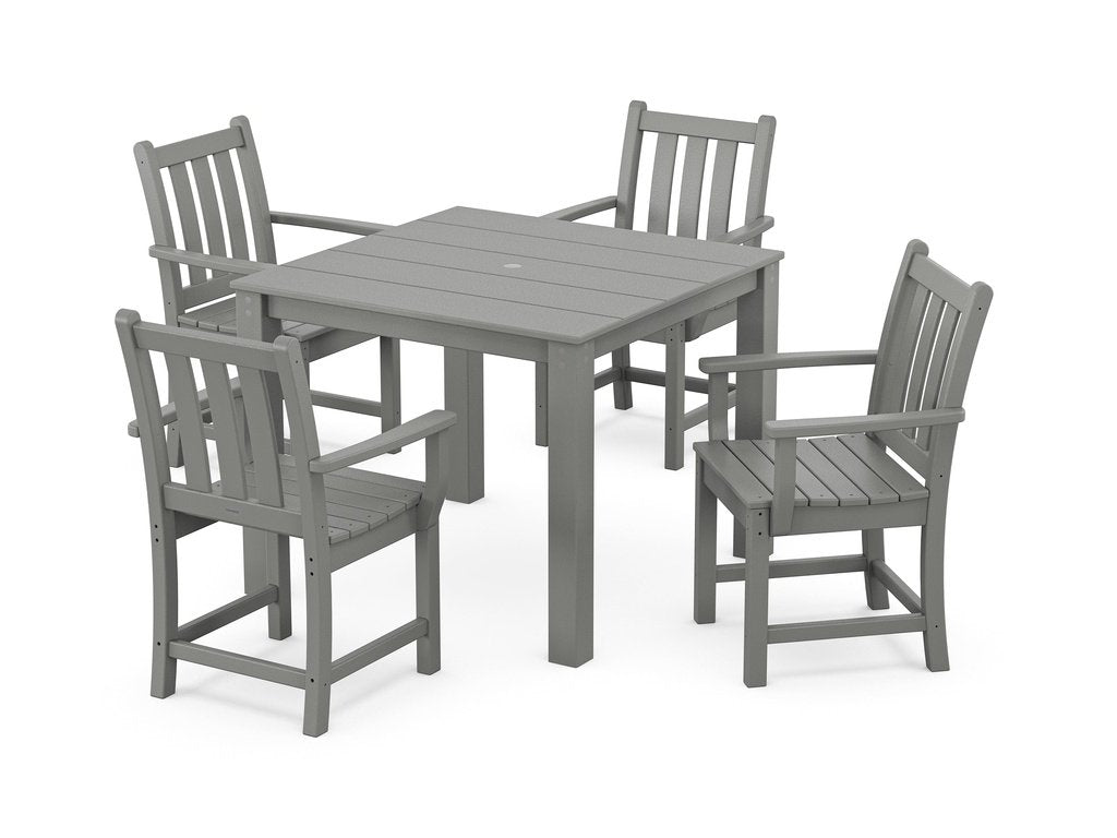 Traditional Garden 5-Piece Parsons Dining Set Photo