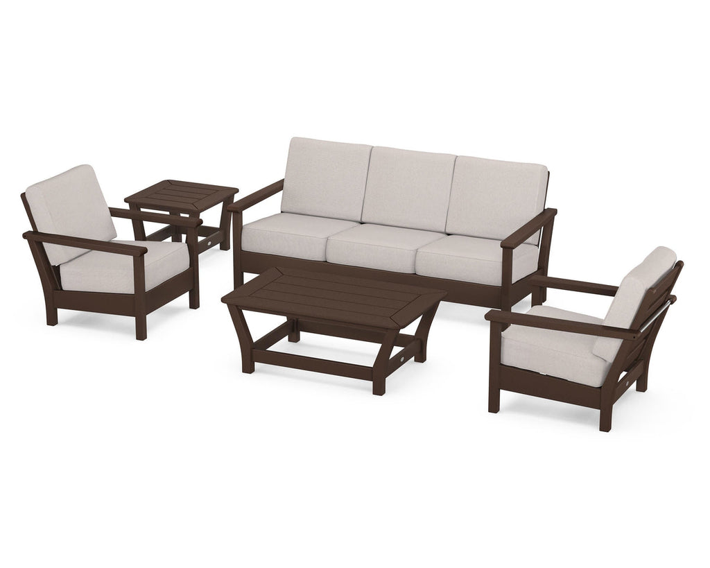 Harbour 5-Piece Deep Seating Set Retreat Home Furniture