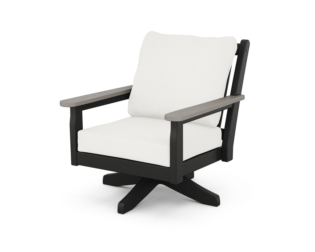 Chippendale Deep Seating Swivel Chair | Select Accents Retreat Home Furniture