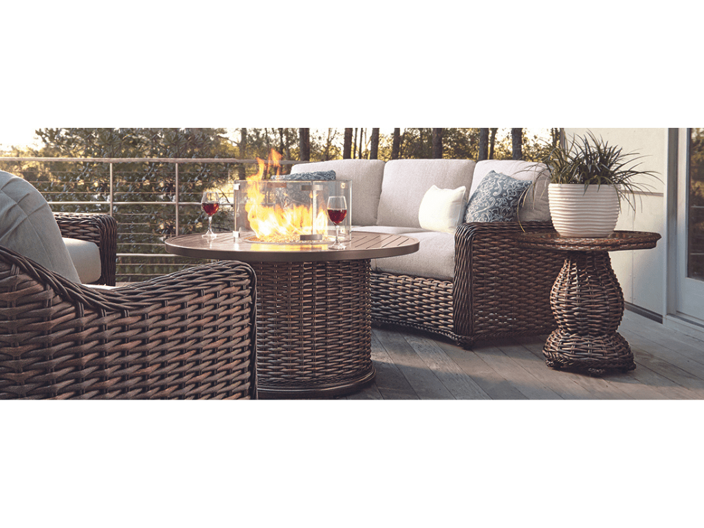 South Hampton Round Gas Fire Pit