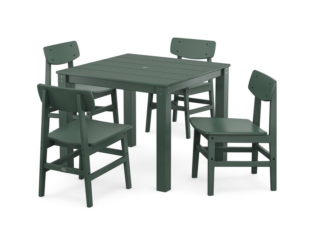 Modern Studio Urban Chair 5-Piece Parsons Dining Set Photo