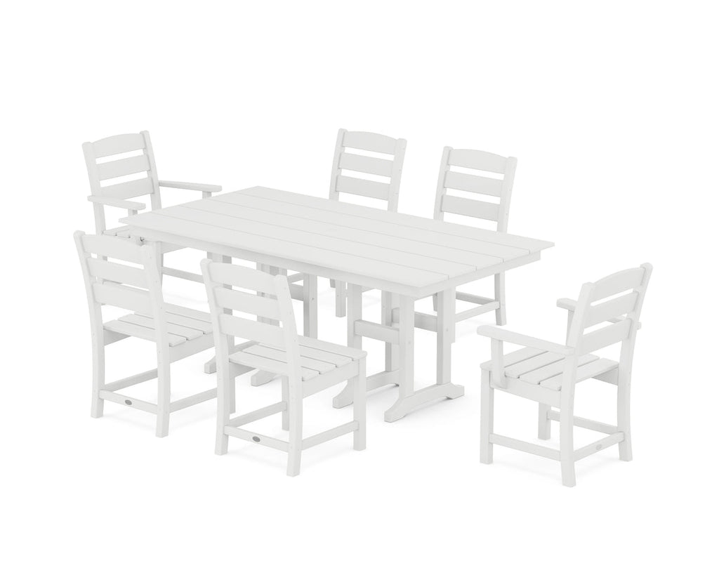 Lakeside 7-Piece Farmhouse Dining Set Retreat Home Furniture