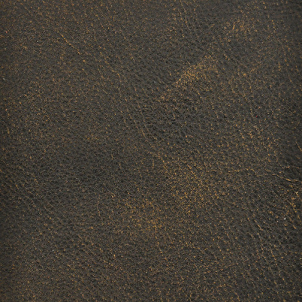 Bogey Brown Leather | Leather Fabric by the yard