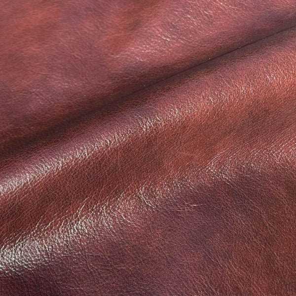 Cocoa Bean Leather | Leather Fabric by the yard