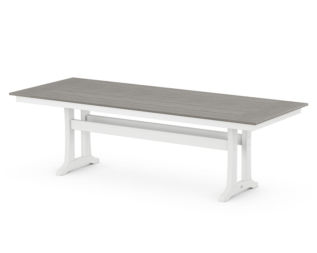 Farmhouse Trestle 38" x 96" Dining Table | Select Accents Retreat Home Furniture