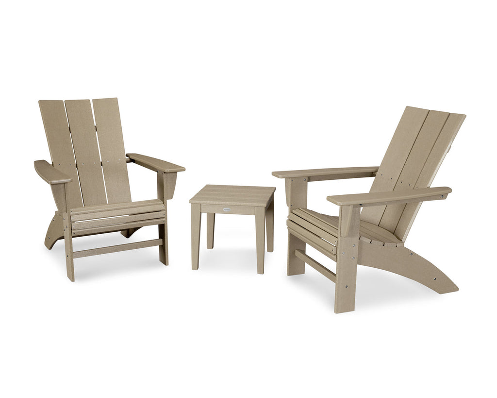 3-Piece Curveback Adirondack Set Retreat Home Furniture