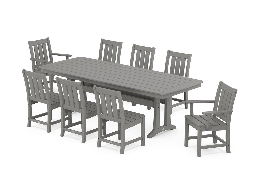 Oxford 9-Piece Dining Set with Trestle Legs Photo