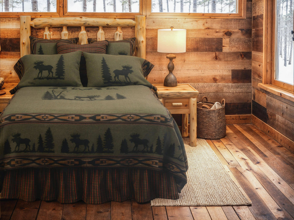 Moose Pillow Sham by Wooded River