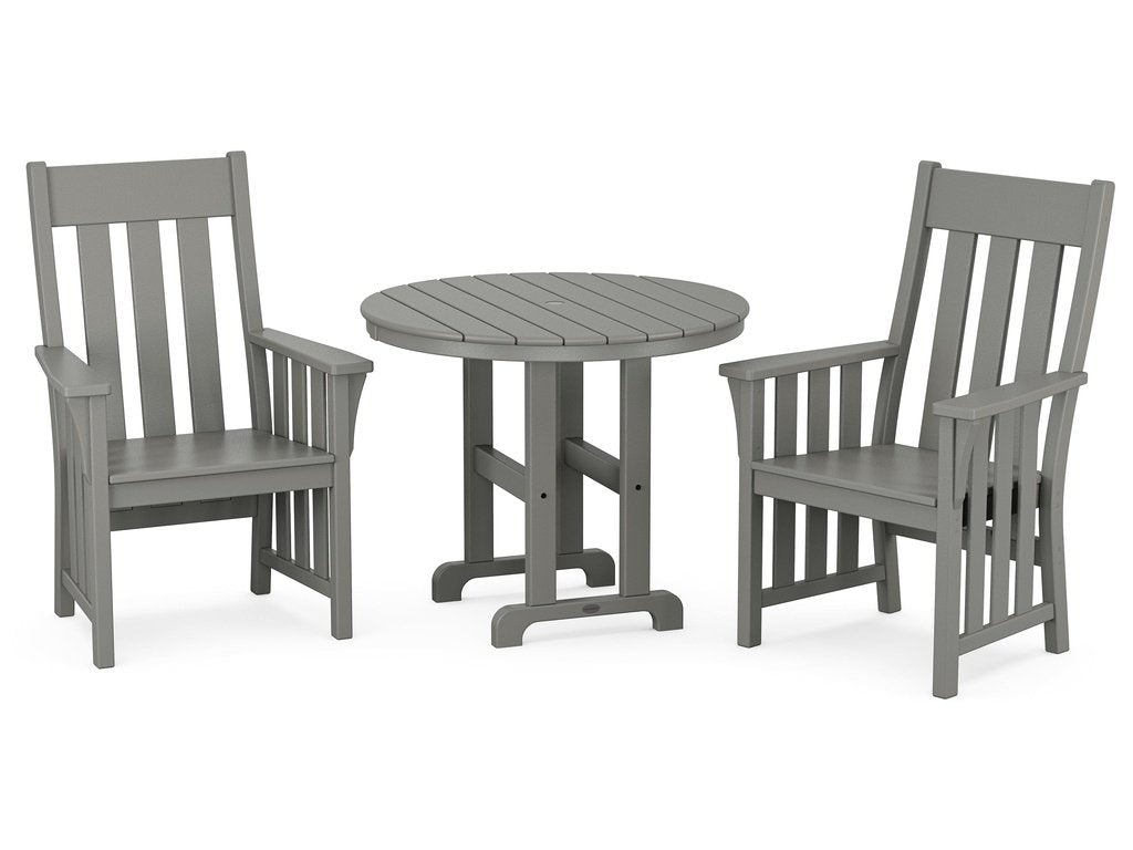 Acadia 3-Piece Farmhouse Dining Set Photo