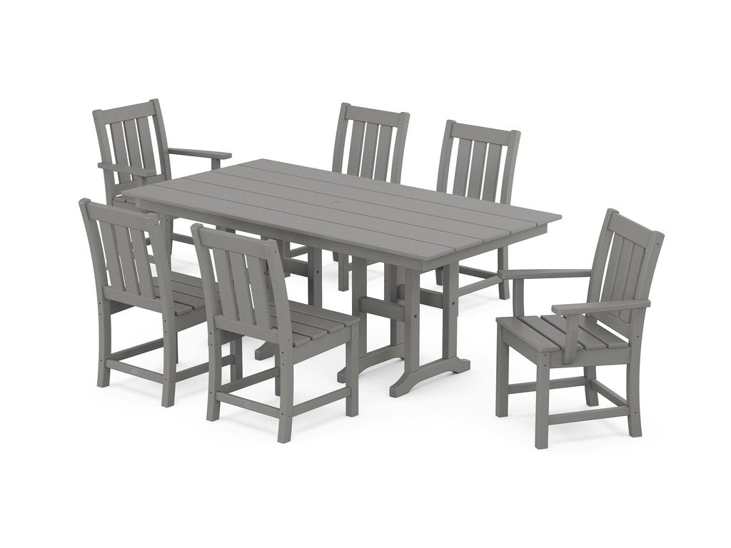 Oxford 7-Piece Farmhouse Dining Set Photo