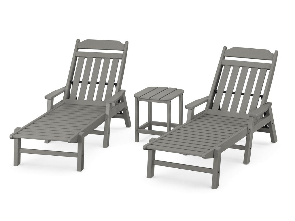 Country Living 3-Piece Chaise Set with Arms Photo