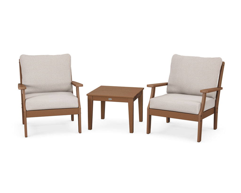 Braxton 3-Piece Deep Seating Set Retreat Home Furniture