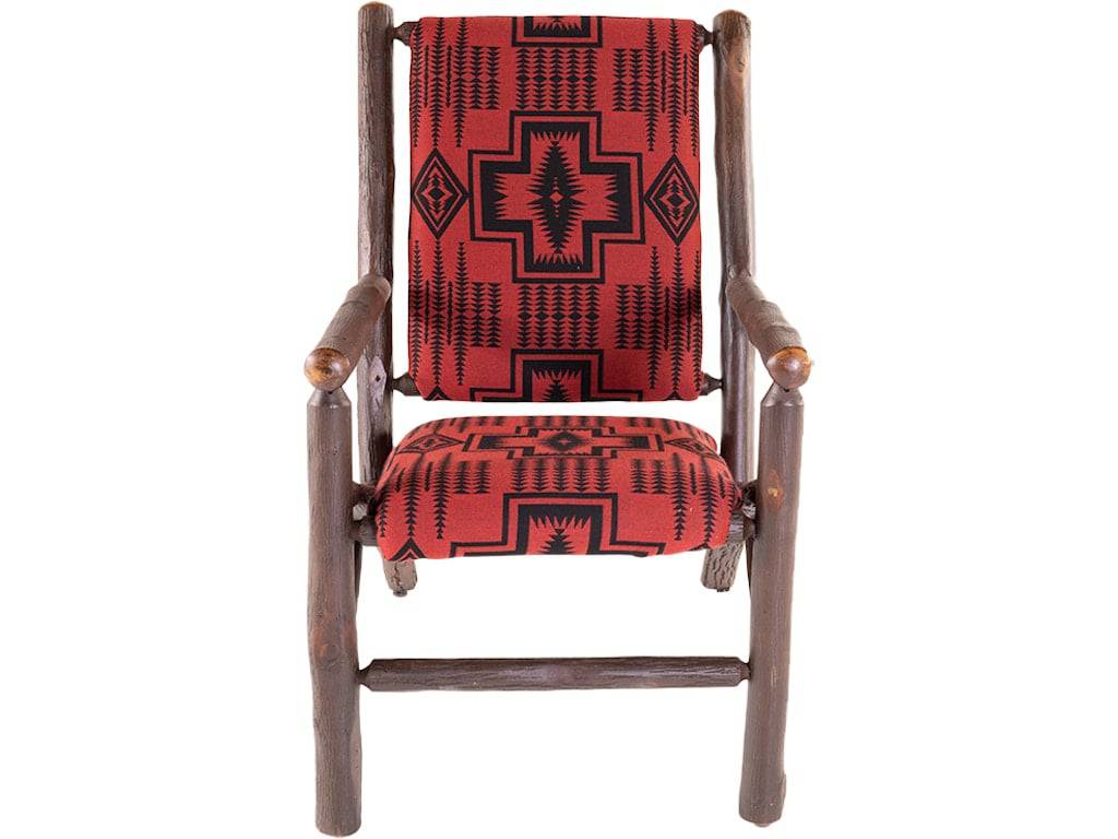 Leanback Chair Pendelton Print | Pendleton Accent Chair | Old Hickory