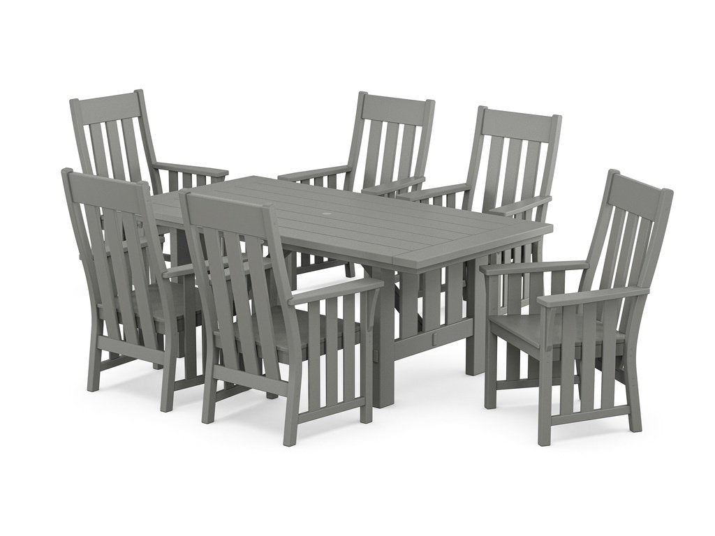 Acadia Arm Chair 7-Piece Dining Set Photo