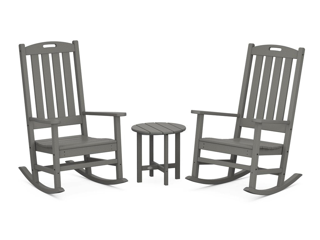 Nautical 3-Piece Porch Rocking Chair Set Photo