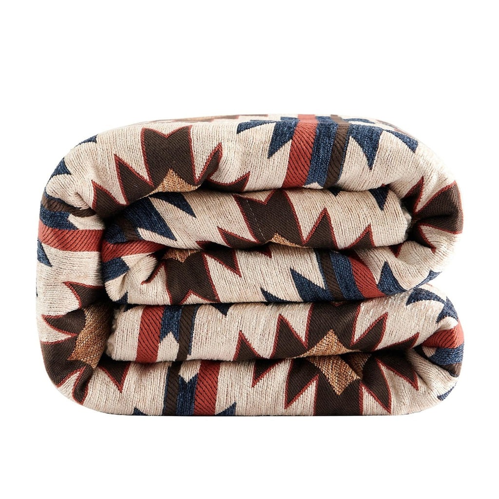 Mariella Chenille Teddy-Backed Throw Retreat Home Furniture