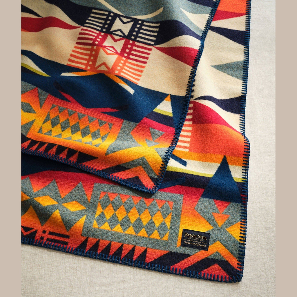 Fire Legend Sunset Twin Blanket