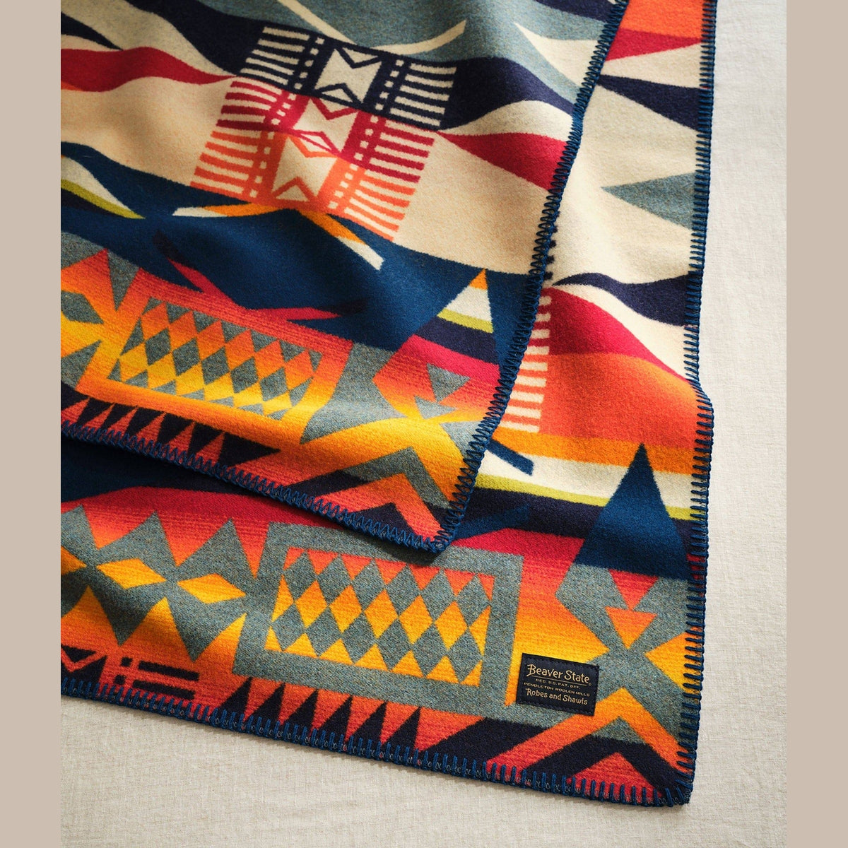Pendleton Blankets – Fire Legend Sunset Twin Blanket