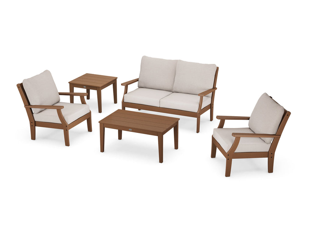 Braxton 5-Piece Deep Seating Set Retreat Home Furniture