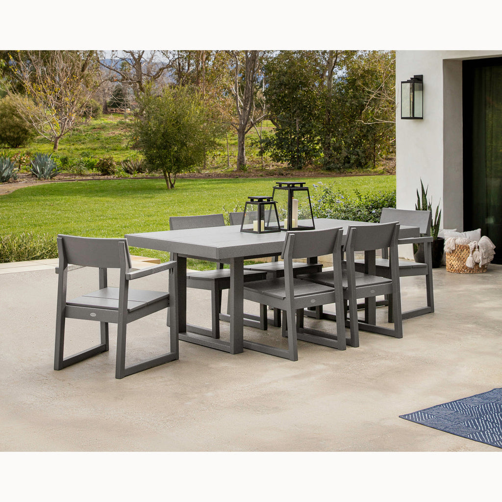 EDGE 7-Piece Dining Set Retreat Home Furniture