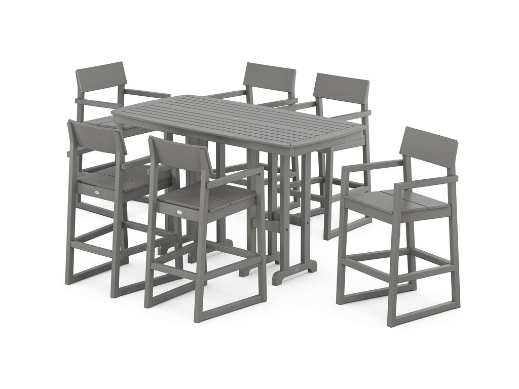 EDGE Arm Chair 7-Piece Bar Set Photo