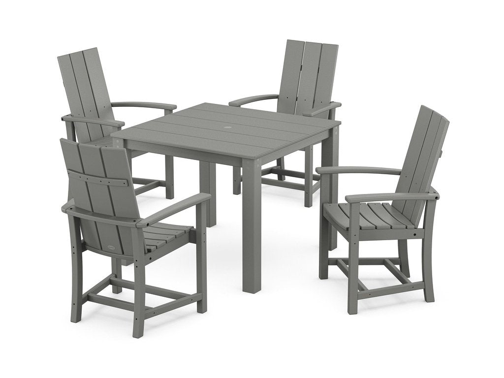 Modern Adirondack 5-Piece Parsons Dining Set Photo