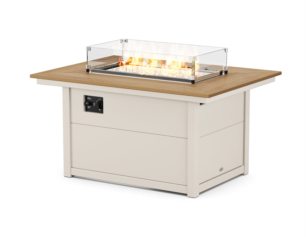 Rectangle 34" X 46" Fire Pit Table | Select Accents Retreat Home Furniture