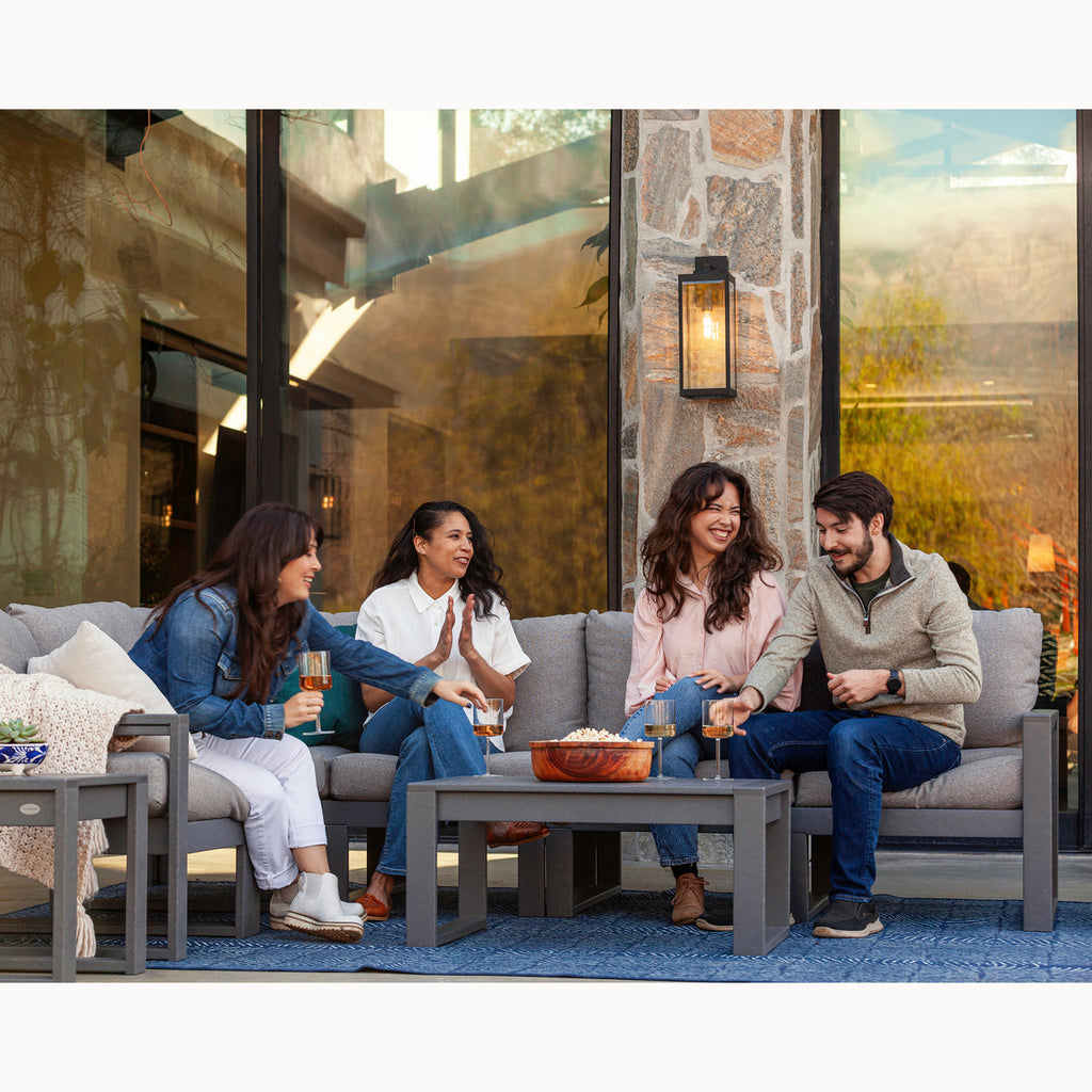 EDGE 6-Piece Modular Deep Seating Set Retreat Home Furniture