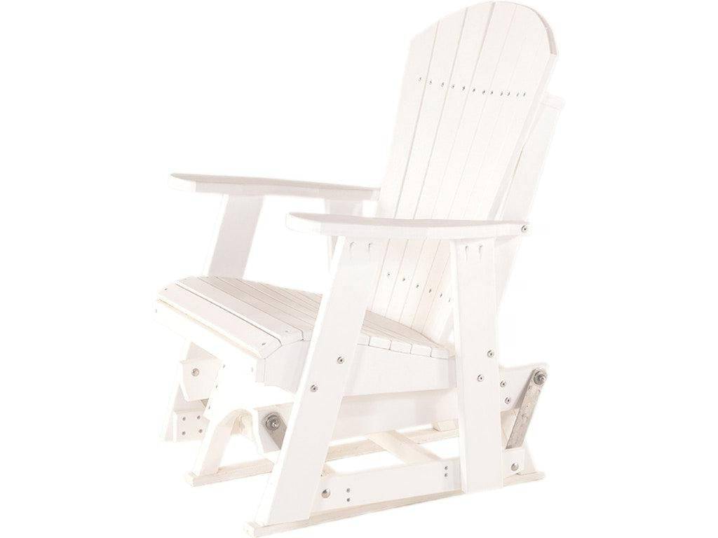 Deluxe Single Glider - White